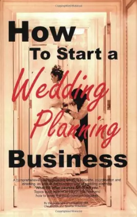 Couverture du produit · How To Start A Wedding Planning Business