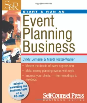 Couverture du produit · Start & Run an Event Planning Business (Start & Run Business Series)