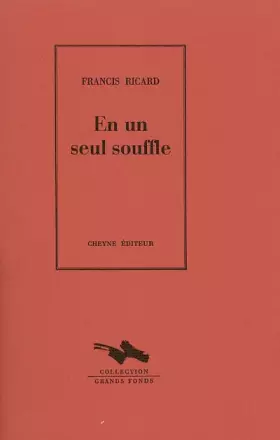 Couverture du produit · En un seul souffle