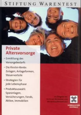 Couverture du produit · Private Altersvorsorge