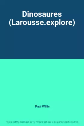 Couverture du produit · Dinosaures (Larousse.explore)