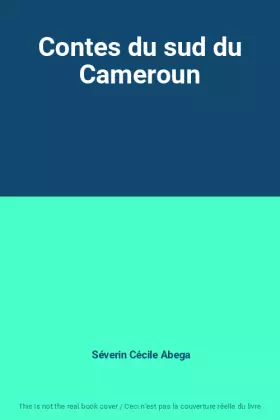 Couverture du produit · Contes du sud du Cameroun