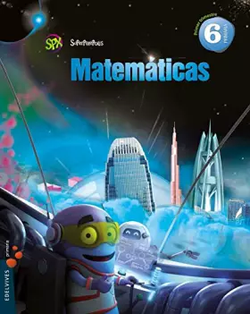 Couverture du produit · Matemáticas 6º Primaria (Tres Trimestres) (Superpixépolis) - 9788426396488