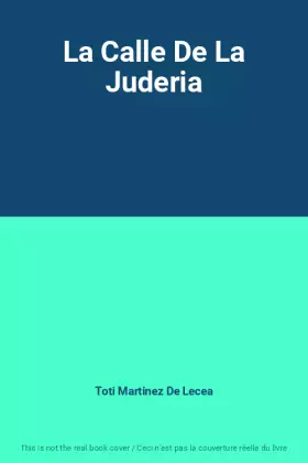 Couverture du produit · La Calle De La Juderia