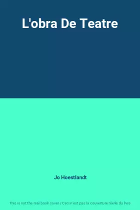 Couverture du produit · L'obra De Teatre