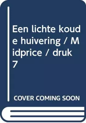 Couverture du produit · Een lichte koude huivering