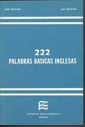 Couverture du produit · Doscientas veintidos palabras basicas inglesas