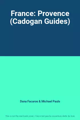 Couverture du produit · France: Provence (Cadogan Guides)