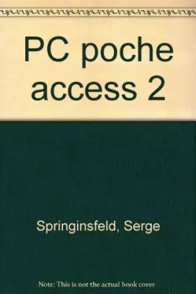 Couverture du produit · Access 2: Microsoft
