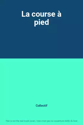 Couverture du produit · La course à pied