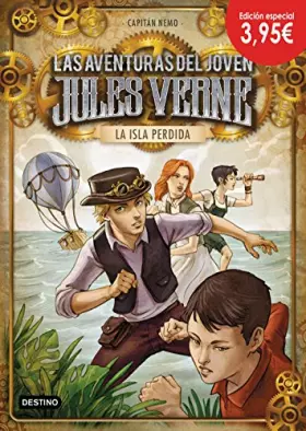 Couverture du produit · La isla perdida. Edición especial 3,95: Las aventuras del joven Jules Verne: 1