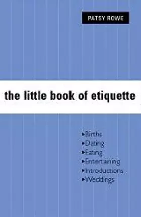 Couverture du produit · Little Book of Etiquette: `