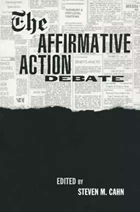 Couverture du produit · The Affirmative Action Debate