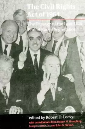 Couverture du produit · The Civil Rights Act of 1964: The Passage of the Law That Ended Racial Segregation (Suny Series in Afro-american Studies)