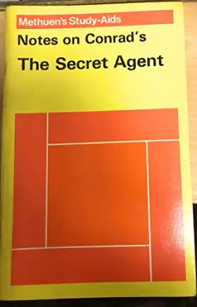 Couverture du produit · Notes on Joseph Conrad's "Secret Agent" (Study Aid)