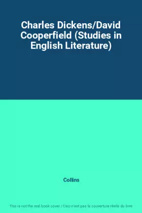 Couverture du produit · Charles Dickens/David Cooperfield (Studies in English Literature)
