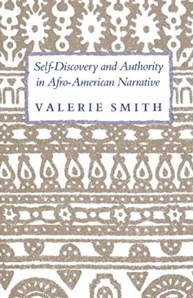 Couverture du produit · Self-Discovery and Authority in Afro-American Narrative