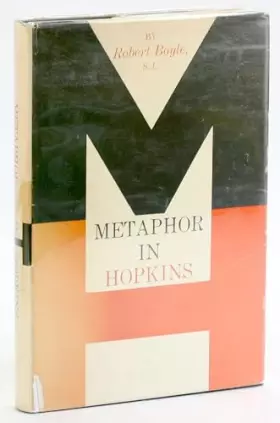 Couverture du produit · METAPHOR IN HOPKINS