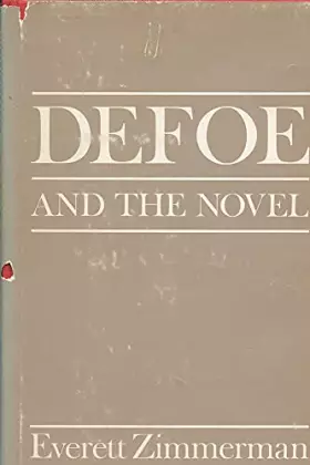 Couverture du produit · Defoe and the Novel