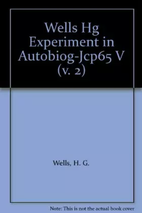 Couverture du produit · Wells Hg Experiment in Autobiog-Jcp65 V