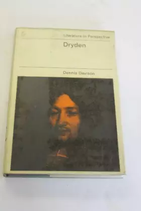 Couverture du produit · Dryden (Literature in perspective)