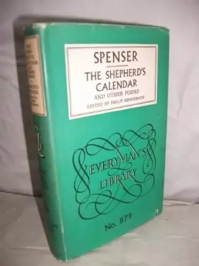 Couverture du produit · The Shepherd's Calendar and Other Poems. Everyman's Library No. 879