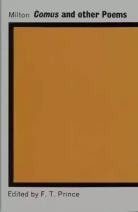 Couverture du produit · Comus and Other Poems