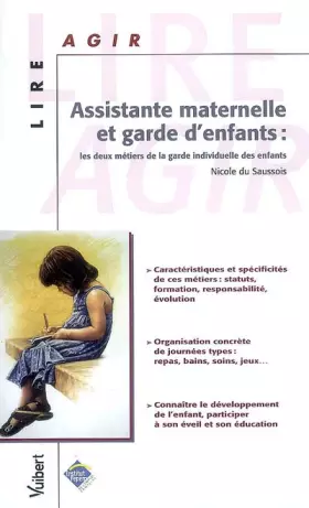 Couverture du produit · Assistante maternelle et garde d'enfants : les deux métiers de la garde individuelle des enfants