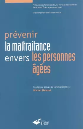 Couverture du produit · Prévenir la maltraitance envers les personnes âgées
