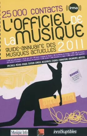 Couverture du produit · L'officiel de la musique 2011