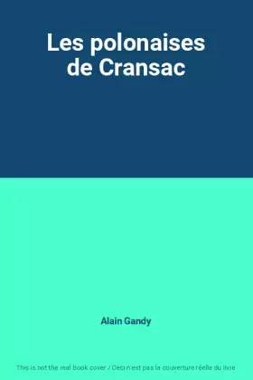 Couverture du produit · Les polonaises de Cransac