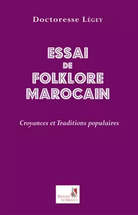 Couverture du produit · Essai de Folklore Marcain. Croyances et Traditions Populaires (French Edition)