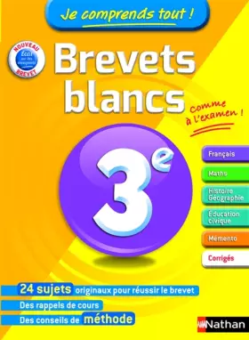 Couverture du produit · Je comprends tout! Brevets blancs