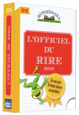 Couverture du produit · Almabook L'officiel du rire en 365 jours 2016