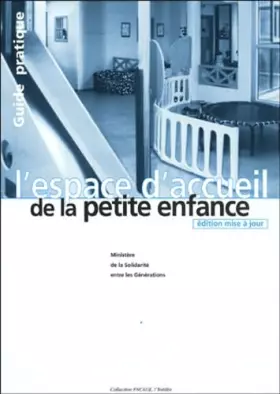 Couverture du produit · Espace d'accueil de la petite enfance