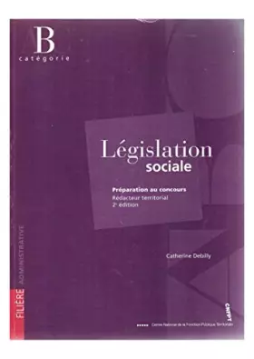 Couverture du produit · Législation sociale: Préparation au concours Rédacteur territorial