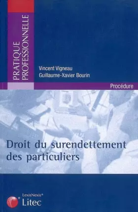 Couverture du produit · Droit du surendettement des particuliers