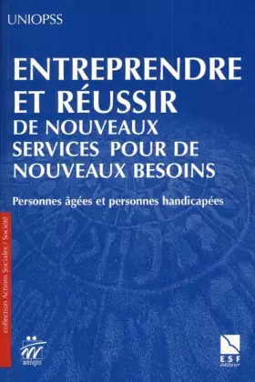 Couverture du produit · Personnes âgées et personnes handicapées : nouveaux besoins, nouveaux services