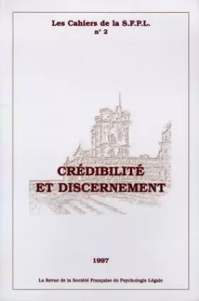 Couverture du produit · Crédibilité et discernement