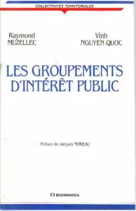 Couverture du produit · Les Groupements d'intérêt public