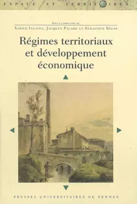 Couverture du produit · Régimes territoriaux et développement économique