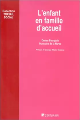 Couverture du produit · L'enfant en famille d'accueil