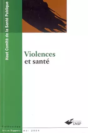Couverture du produit · Violences et santé