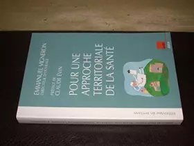 Couverture du produit · Pour un approche territoriale de la santé