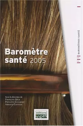 Couverture du produit · Baromètre santé 2005