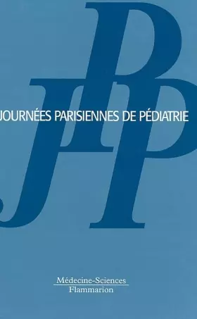 Couverture du produit · Journees Parisiennes De Pediatrie 2002