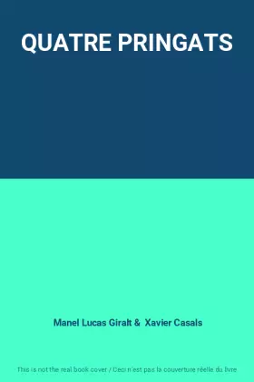 Couverture du produit · QUATRE PRINGATS