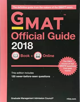 Couverture du produit · GMAT Official Guide : Book + Online