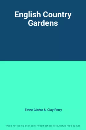 Couverture du produit · English Country Gardens