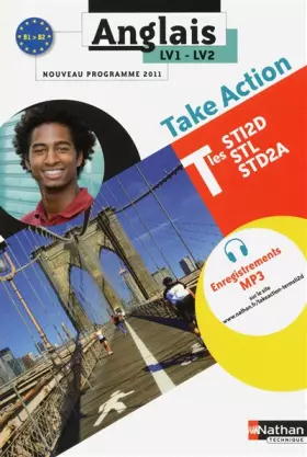 Couverture du produit · Anglais - Take Action - Term STI2D - STL - STD2A